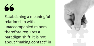 BUILDING TRUST IN COMPLEXITY: EDUCATIONAL RELATIONSHIPS WITH UNACCOMPANIED ADOLESCENT MINORS