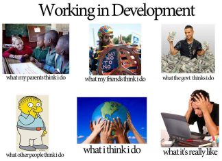 How working in development looks like vs what it is really like