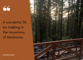 A 50 km hike on the Machairas mountains